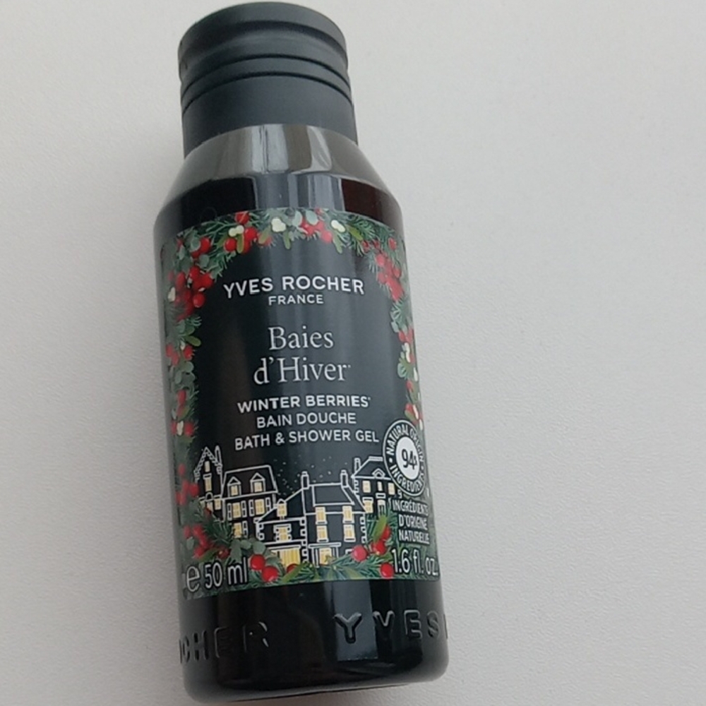 5/$25 Yves Rocher Winter Berries Bath & Shower Gel